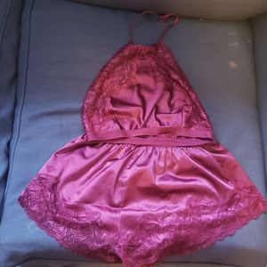 Silky lingerie pj's
